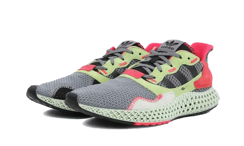 Adidas ZX 4000 4D Grey Three Hi Res Yellow