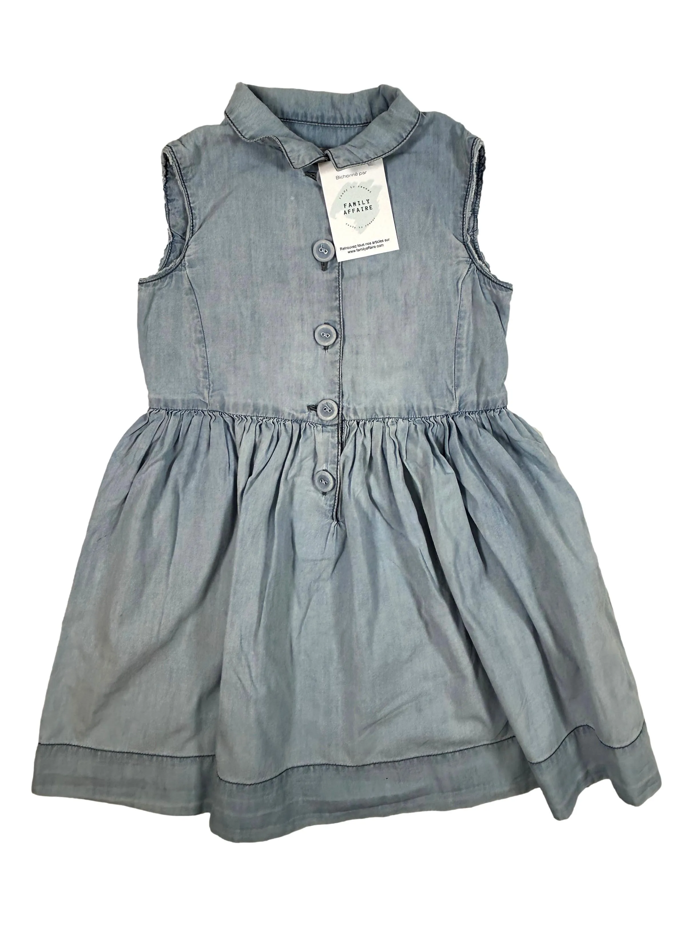 BONPOINT 6 ans Robe en jean légère