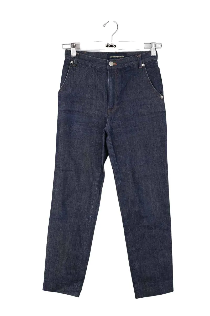 Jean droit en coton