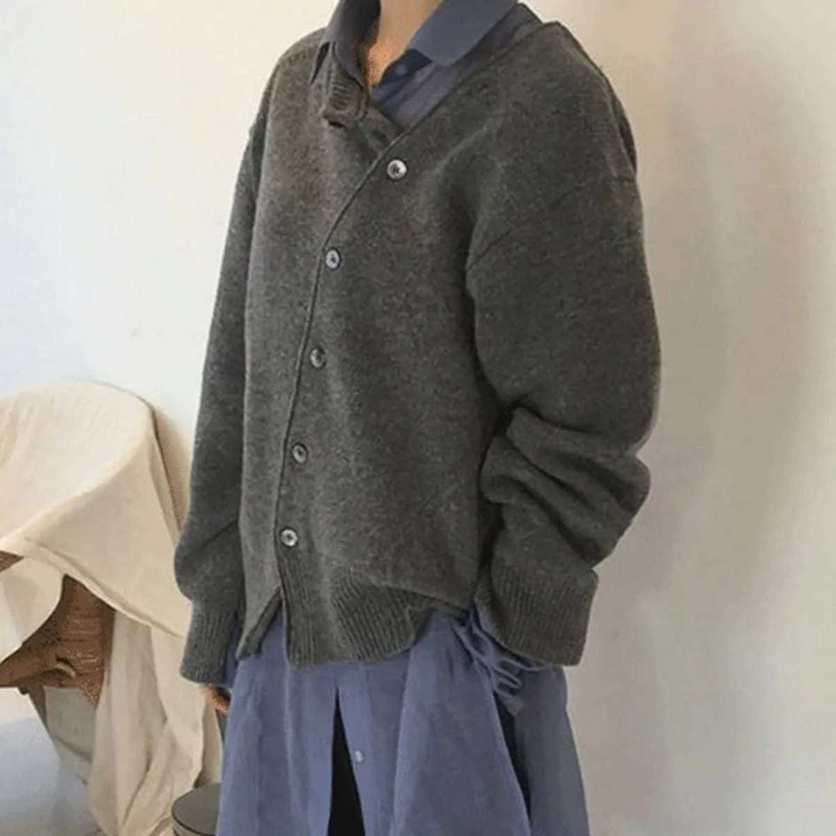 Mayar | Cardigan à design asymétrique pour femme