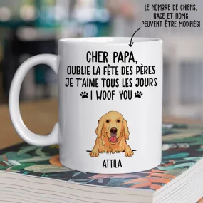 Mug Personnalisé - Je T‘Aime Tous Les Jours