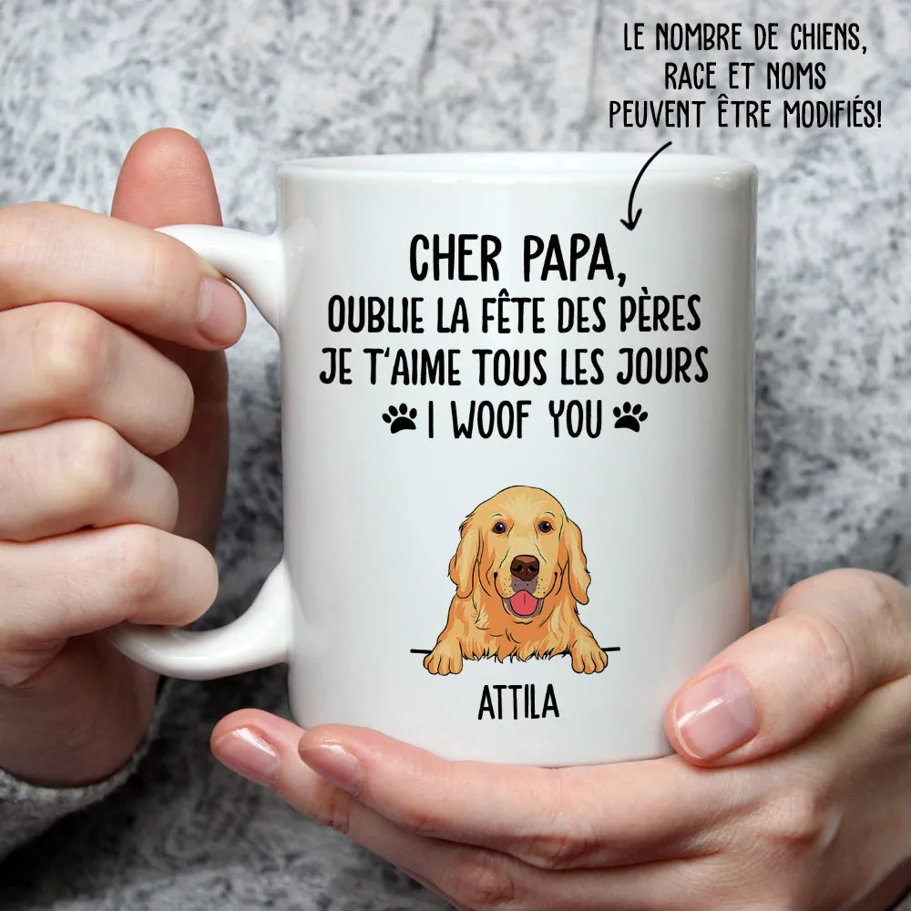 Mug Personnalisé - Je T‘Aime Tous Les Jours