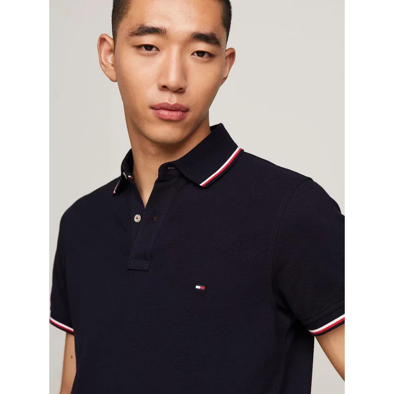 Polo core bleu marine homme - Tommy Hilfiger | wimod