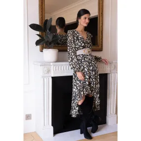 Robe longue croisée Jane | 3 Suisses