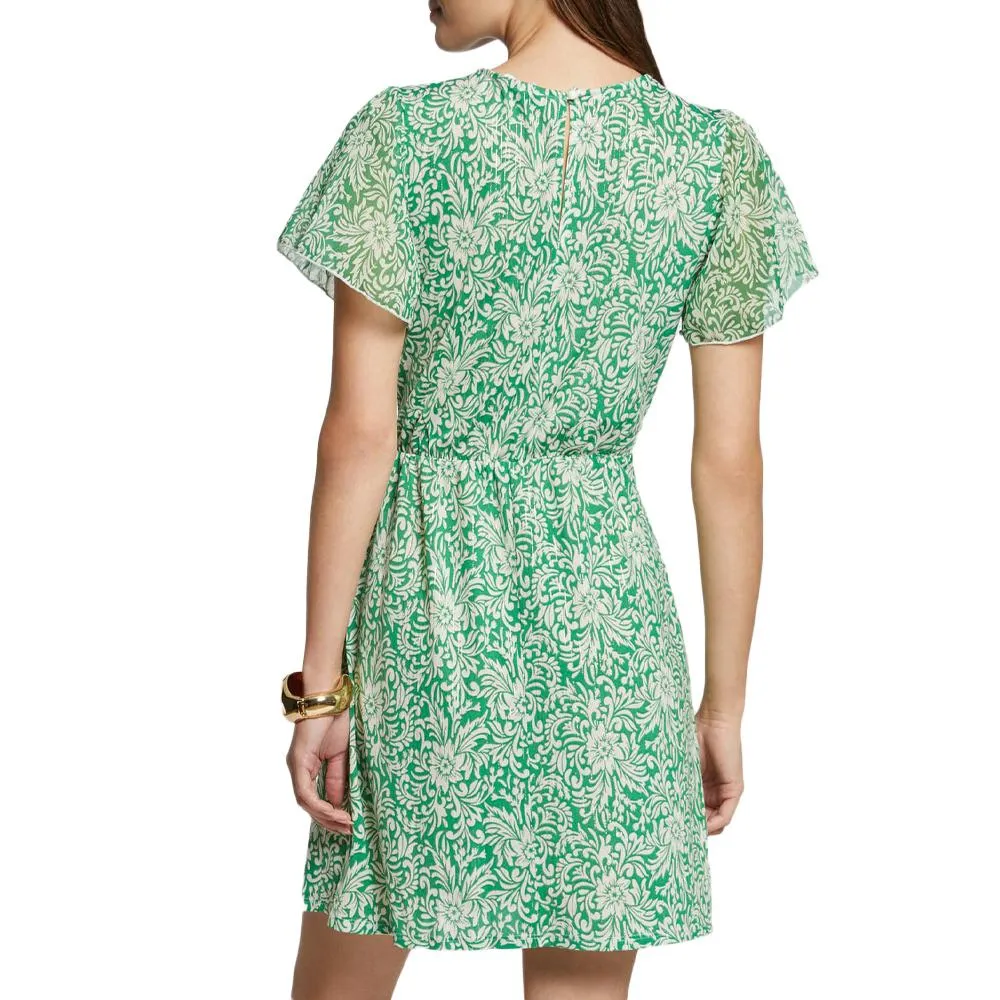 Robe Verte à Motifs Femme Robe Morgan Richie
