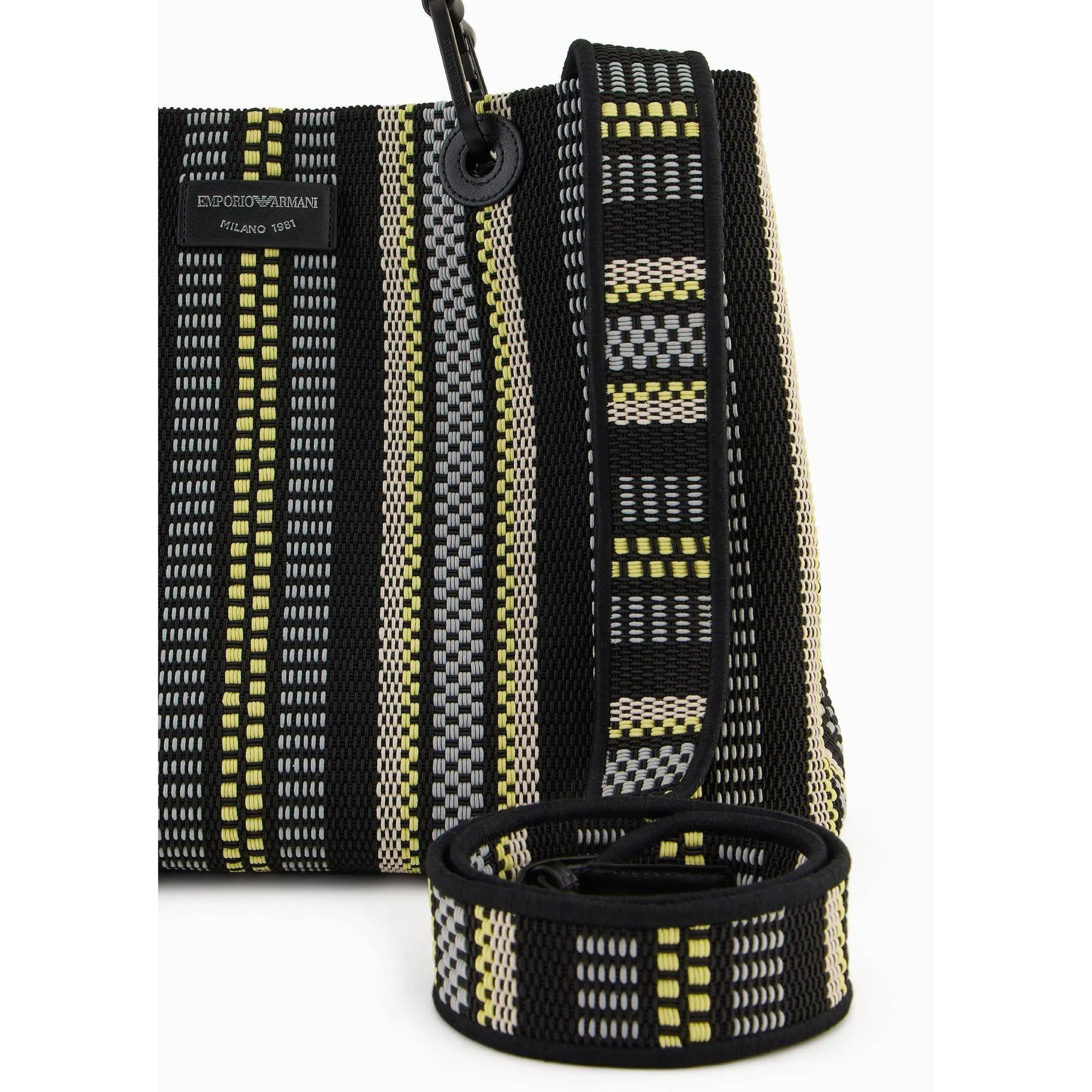 Sac cabas M Emporio Armani MyEA Bag natté Y3D165 YWQ2X
