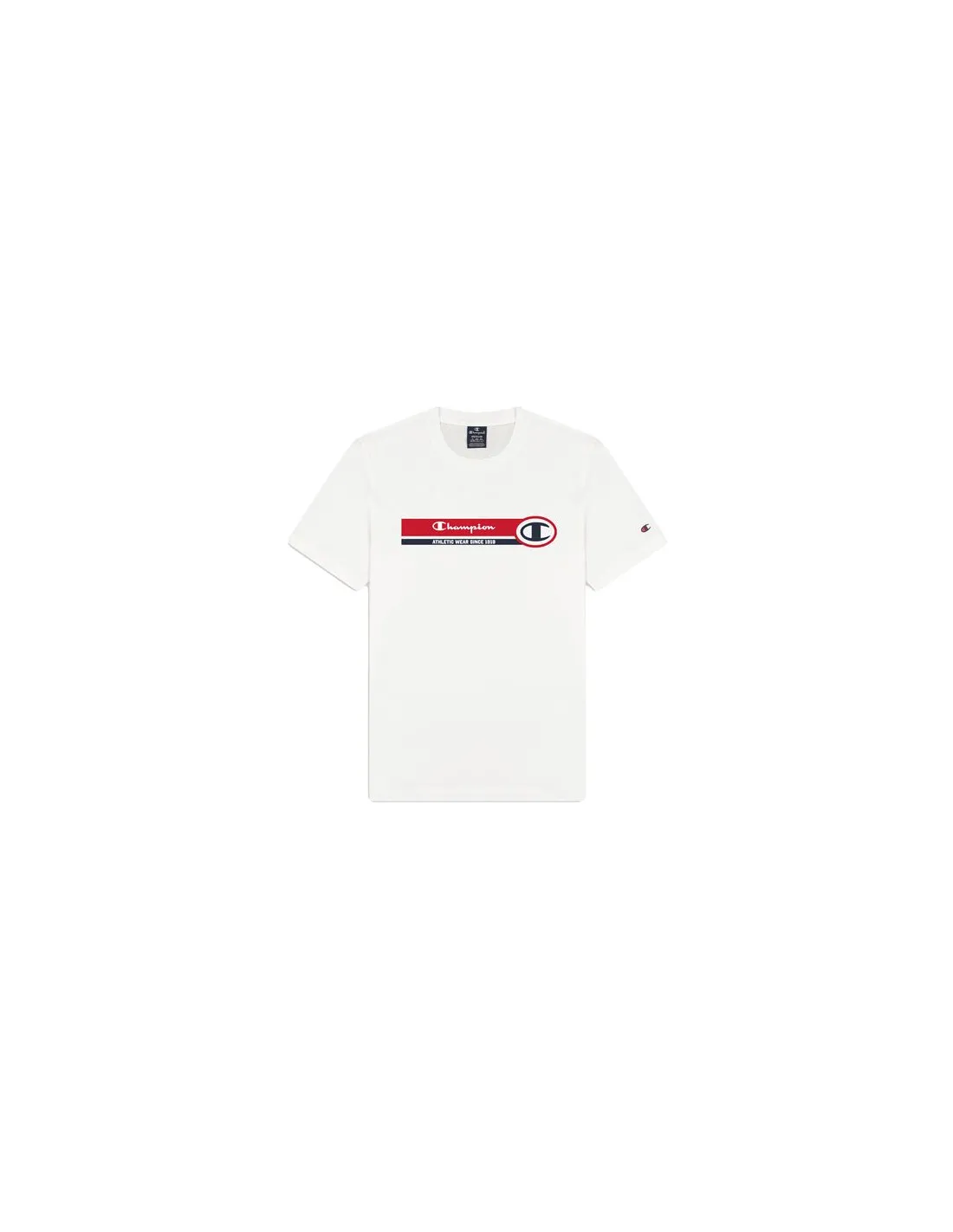 T-shirt Champion Crewneck Blanc Homme