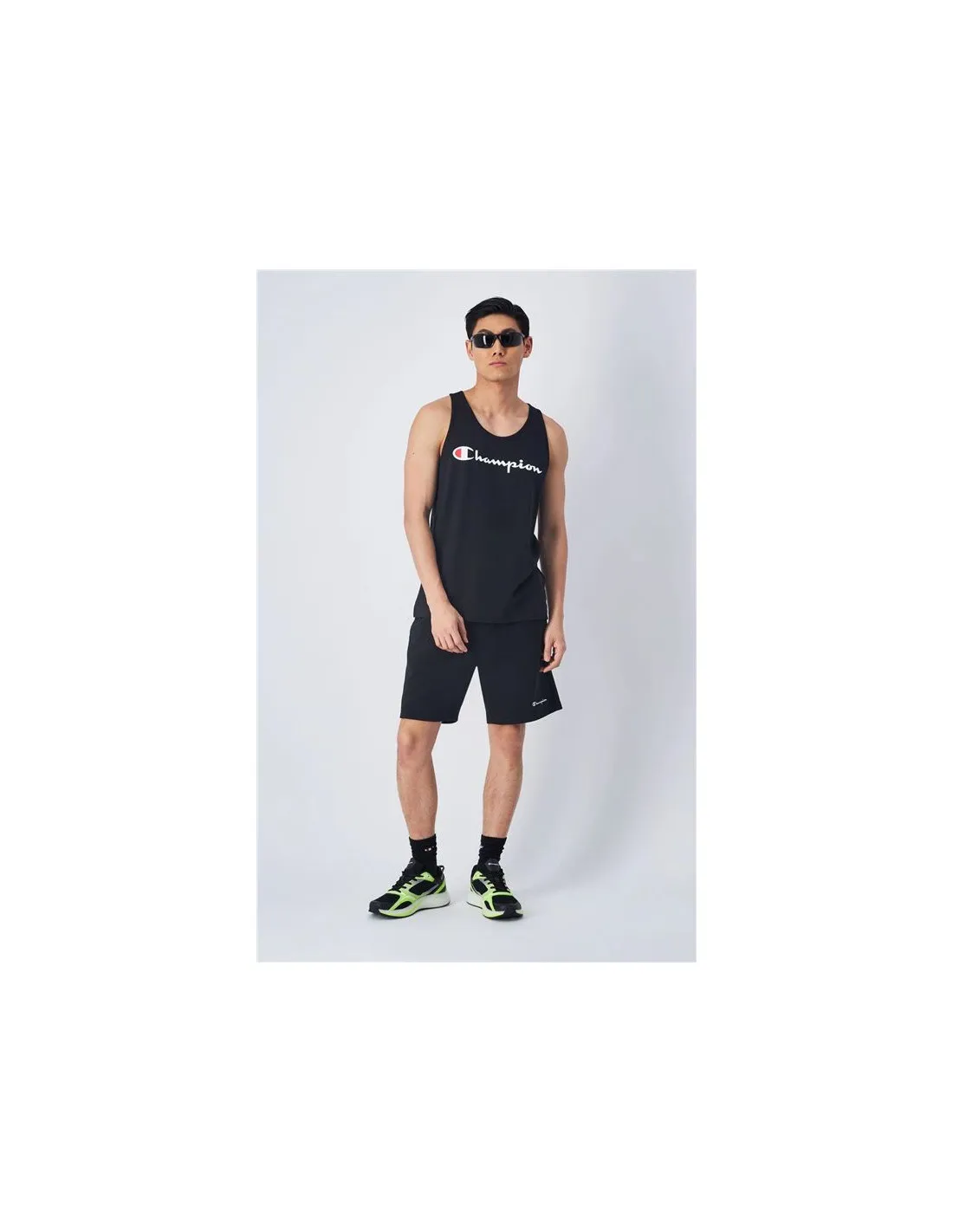 T-shirt Champion Haut Homme Noir