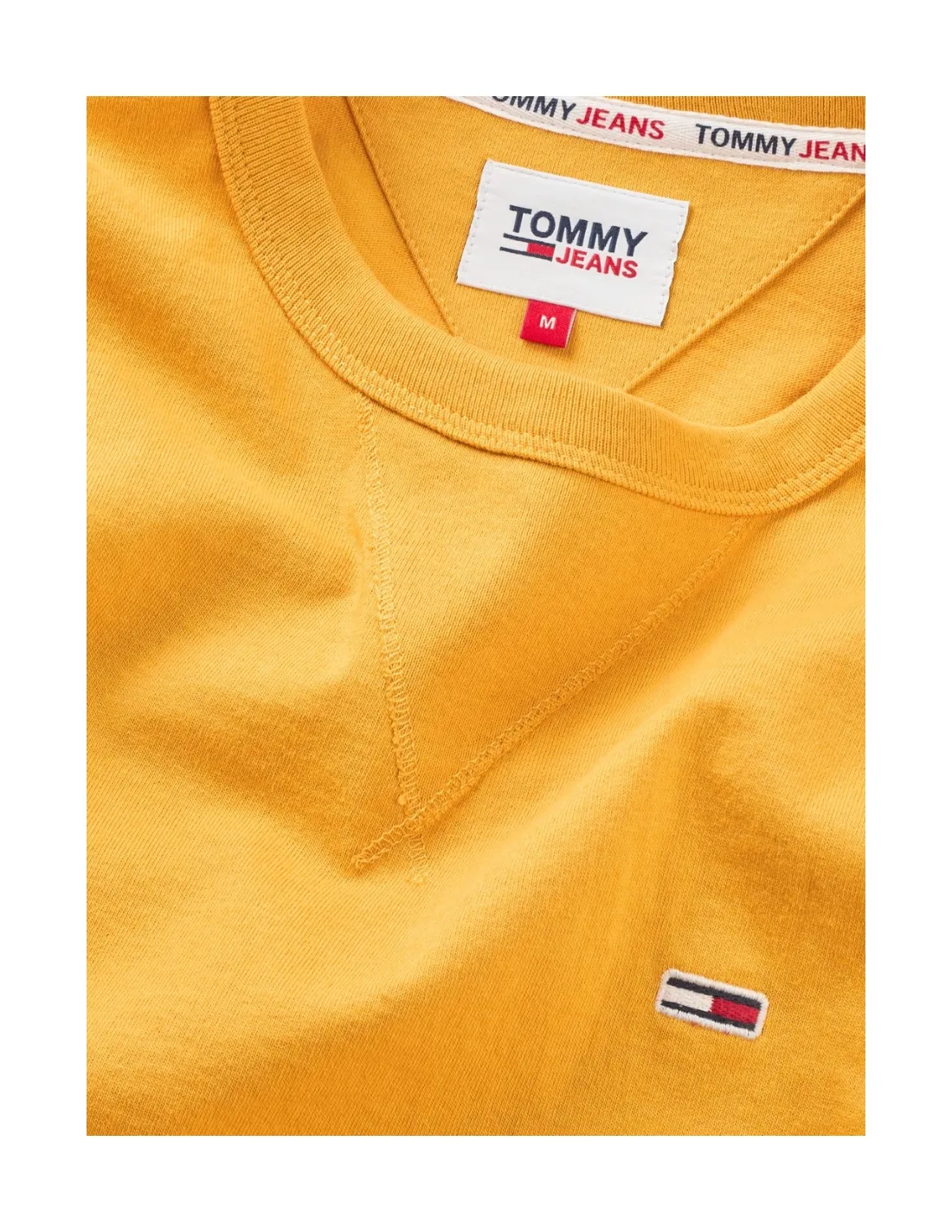 T shirt homme Tommy Hilfiger Ref 60269 KEM Jaune