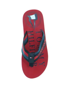Tongs homme Tommy Hilfiger ref_49651 Rouge