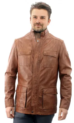 Veste Cuir Milestone Yagoro